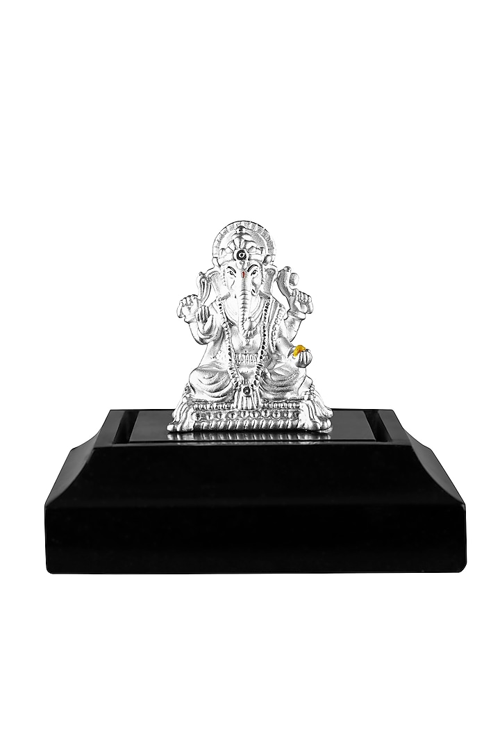 Pure Silver Lord Ganesha Idol by KRYSALIIS HOME at Pernia's Pop Up Shop