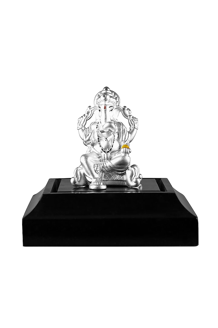 Pure Silver Lord Ganesha Idol by KRYSALIIS HOME at Pernia's Pop Up Shop