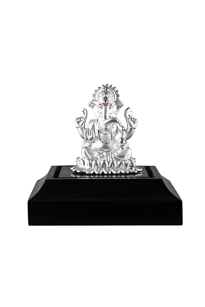 Pure Silver Lord Ganesha Idol by KRYSALIIS HOME at Pernia's Pop Up Shop