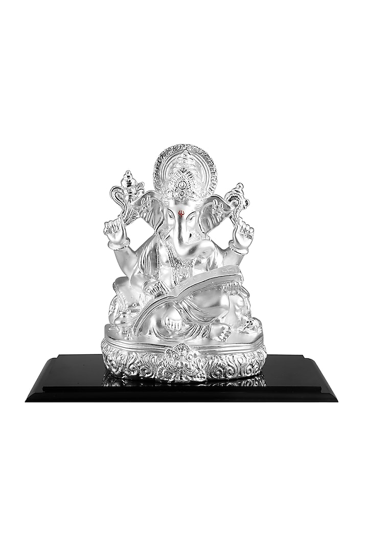 Pure Silver Lord Ganesha Idol by KRYSALIIS HOME at Pernia's Pop Up Shop