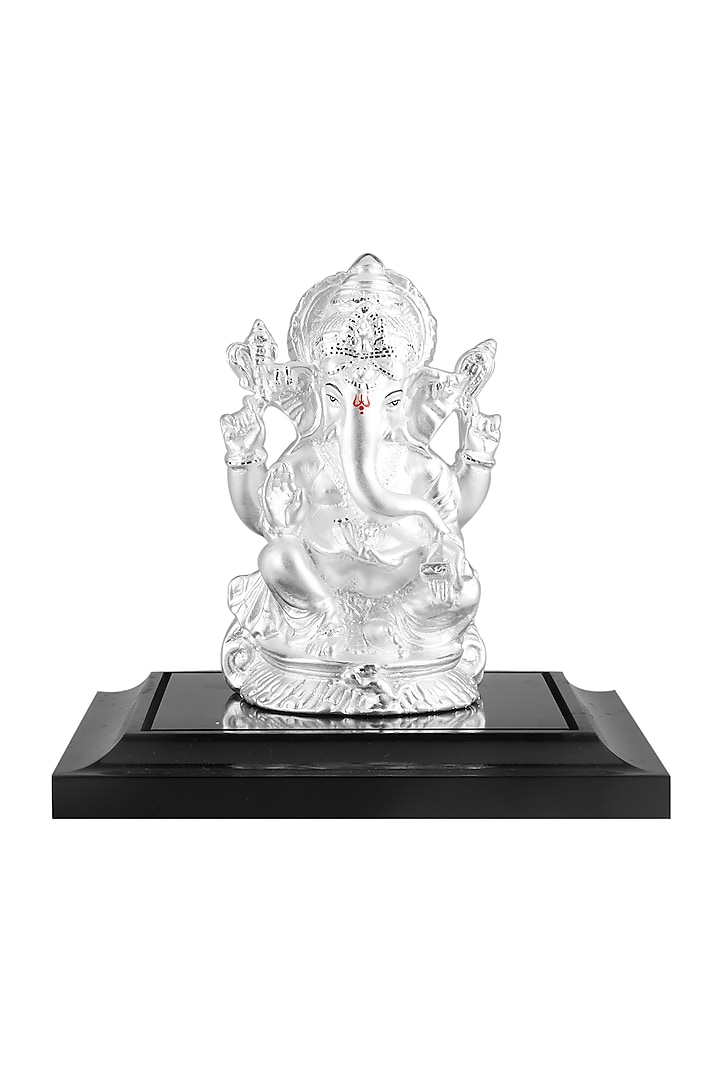 Pure Silver Lord Ganesha Idol by KRYSALIIS HOME at Pernia's Pop Up Shop