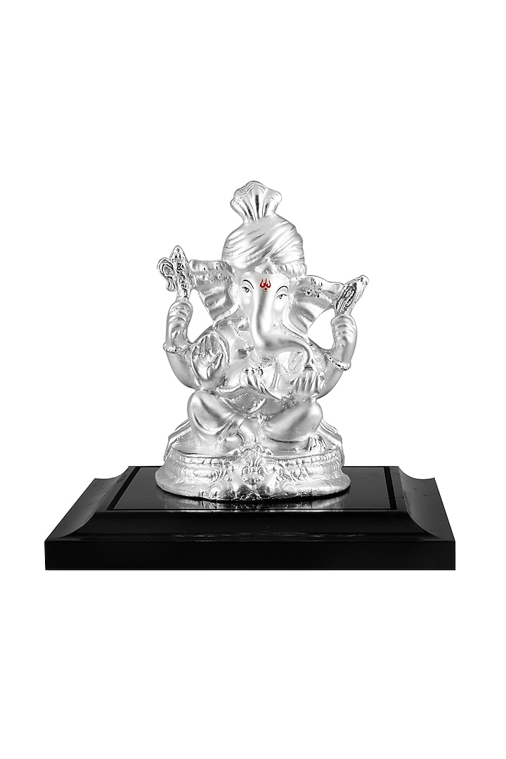 Pure Silver Lord Ganesha Idol by KRYSALIIS HOME at Pernia's Pop Up Shop