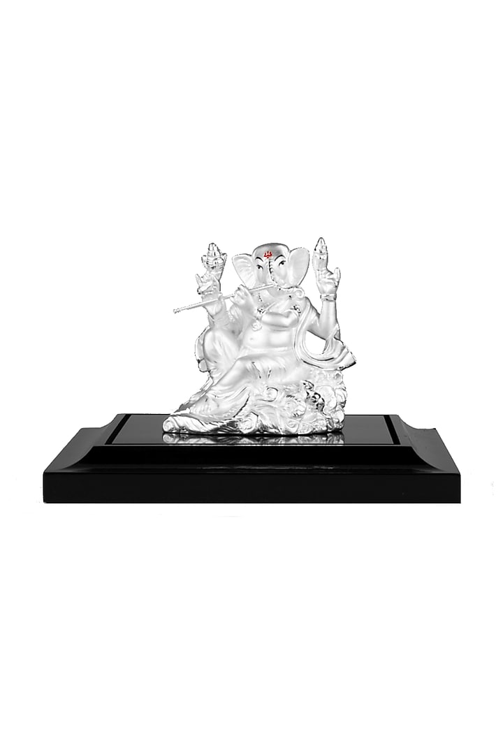 Pure Silver Lord Ganesha Idol by KRYSALIIS HOME at Pernia's Pop Up Shop