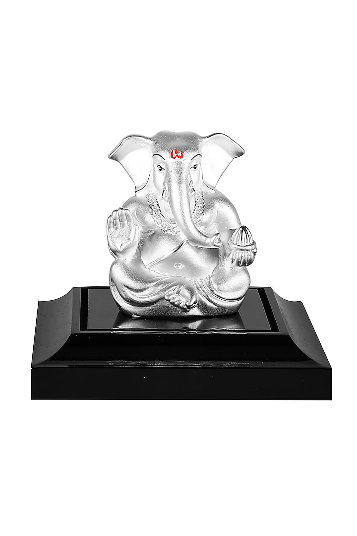 Pure Silver Lord Ganesha Idol by KRYSALIIS HOME at Pernia's Pop Up Shop