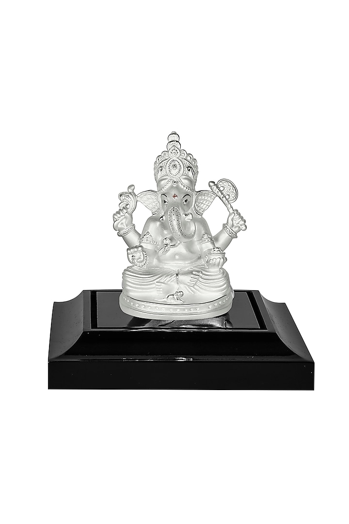 Pure Silver Lord Ganesha Idol by KRYSALIIS HOME at Pernia's Pop Up Shop