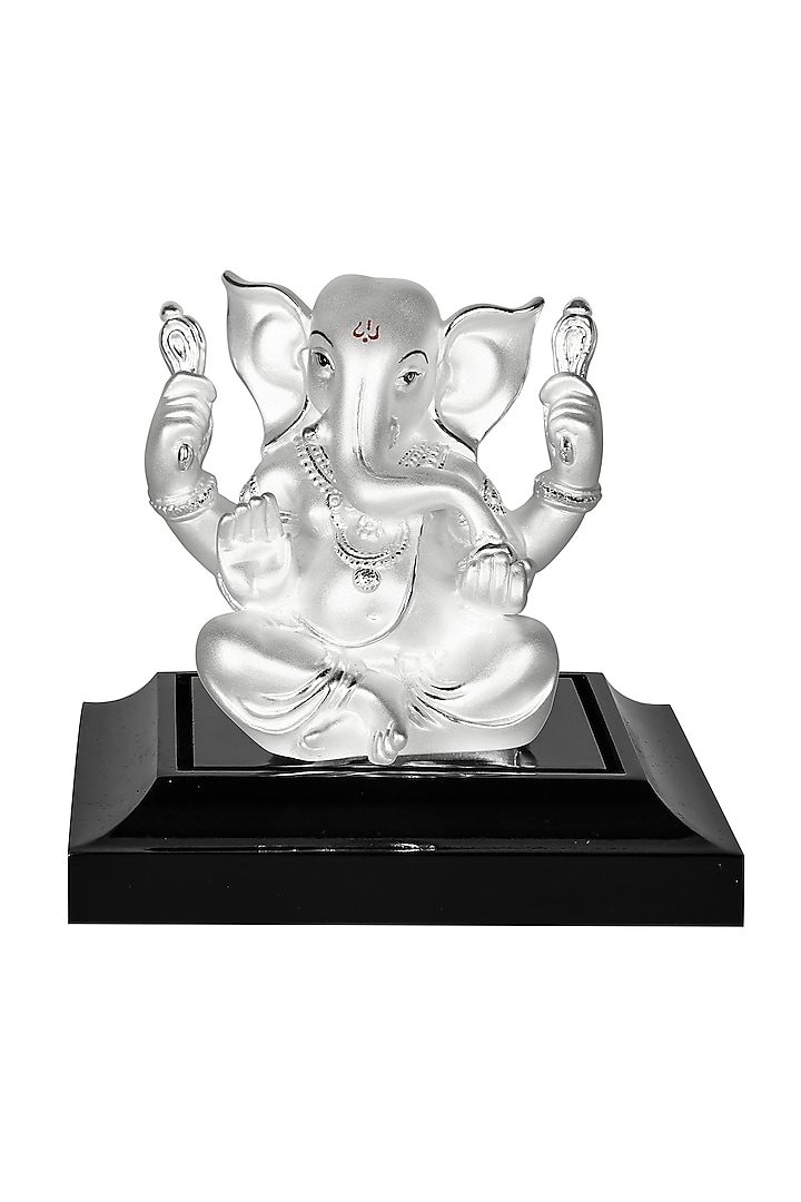 Pure Silver Lord Ganesha Idol by KRYSALIIS HOME at Pernia's Pop Up Shop