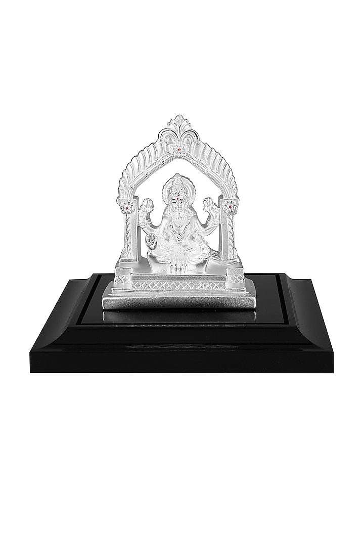 Pure Silver Goddess Laxmi Maa Idol by KRYSALIIS HOME at Pernia's Pop Up Shop