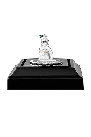 Pure Silver Lord Bal Krishna Idol by KRYSALIIS HOME