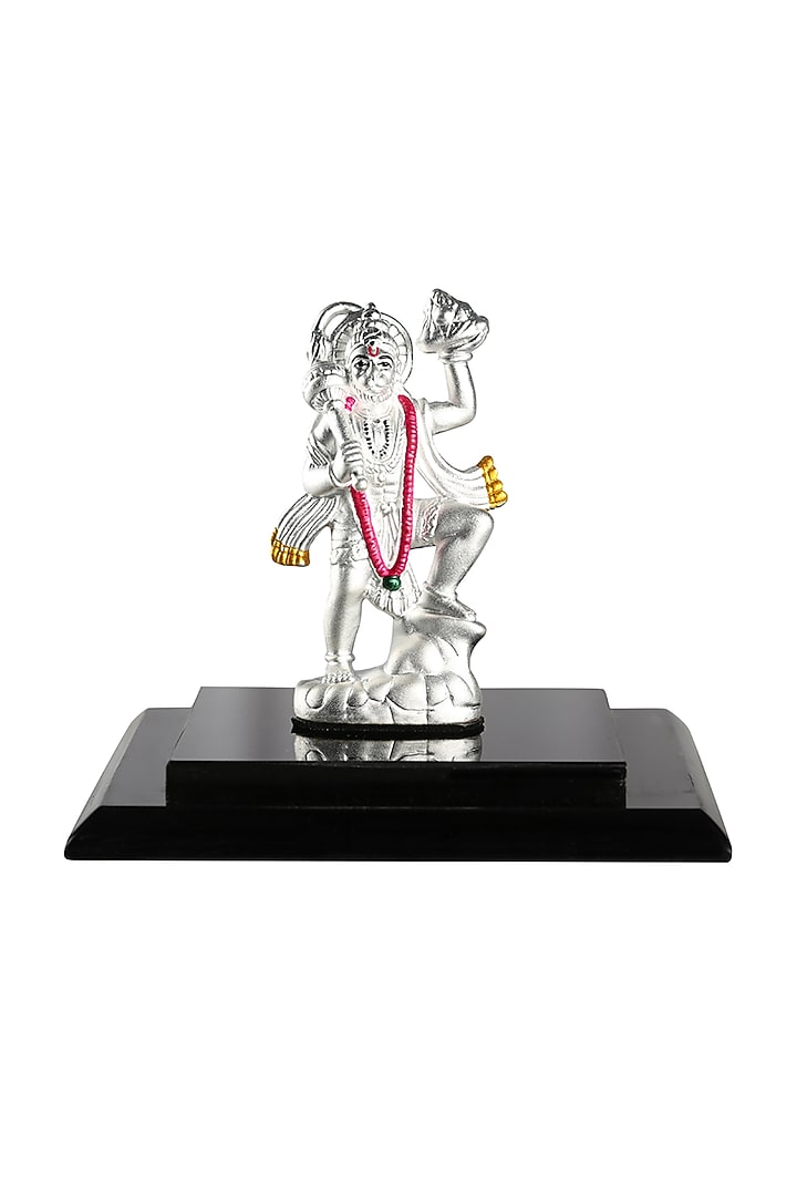 Pure Silver Lord Hanuman Idol by KRYSALIIS HOME at Pernia's Pop Up Shop