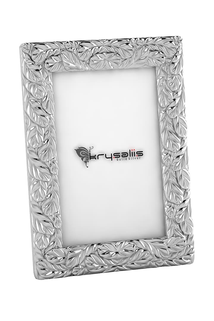 Pure Silver Quill Photo Frame by KRYSALIIS HOME at Pernia's Pop Up Shop