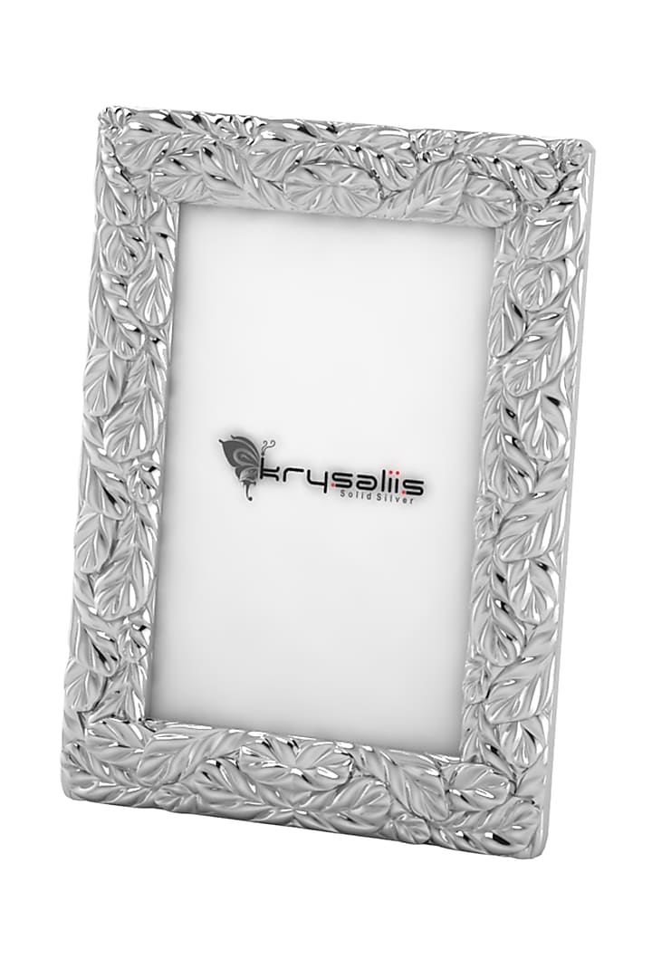 Pure Silver Quill Photo Frame by KRYSALIIS HOME at Pernia's Pop Up Shop