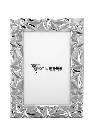 Pure Silver Dart Photo Frame by KRYSALIIS HOME