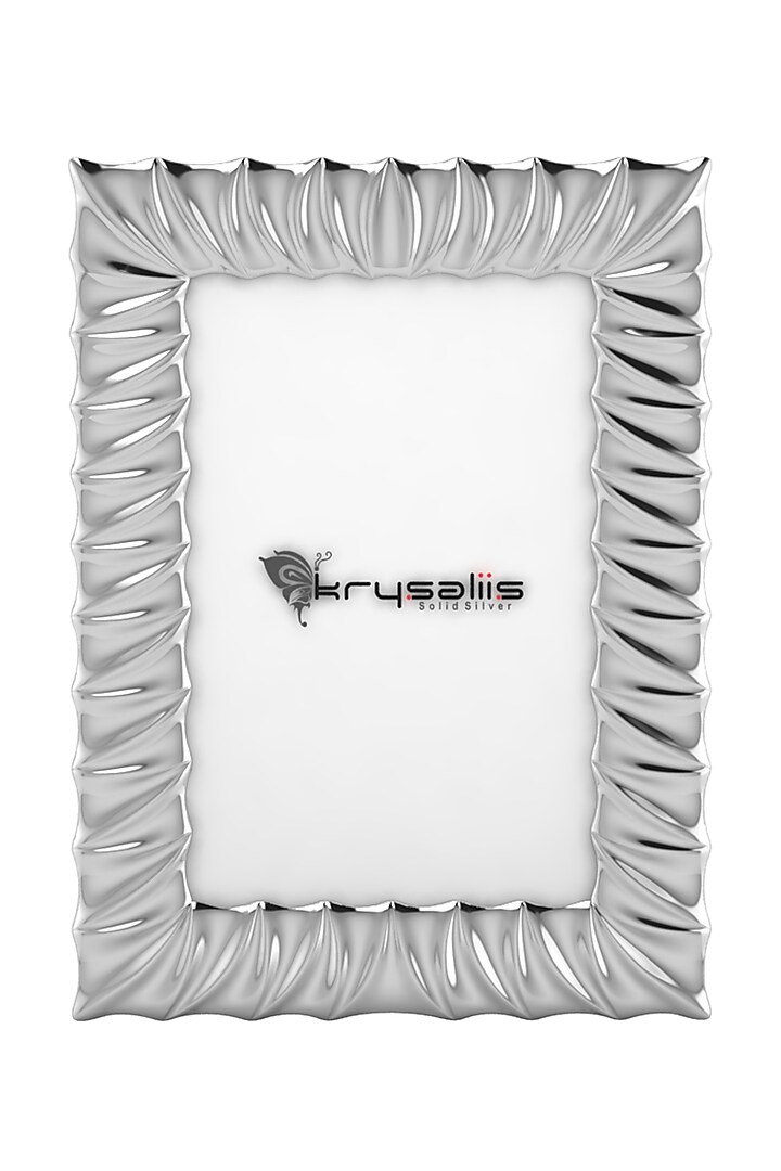 Pure Silver Bevelled Photo Frame by KRYSALIIS HOME at Pernia's Pop Up Shop