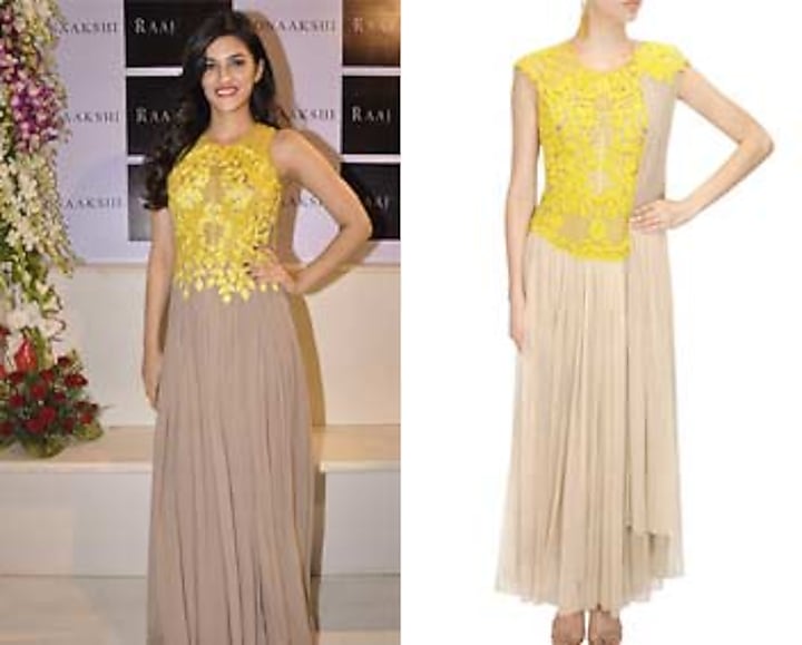 Oyester floral embroidered anarkali set available only at Pernia's Pop Up Shop.