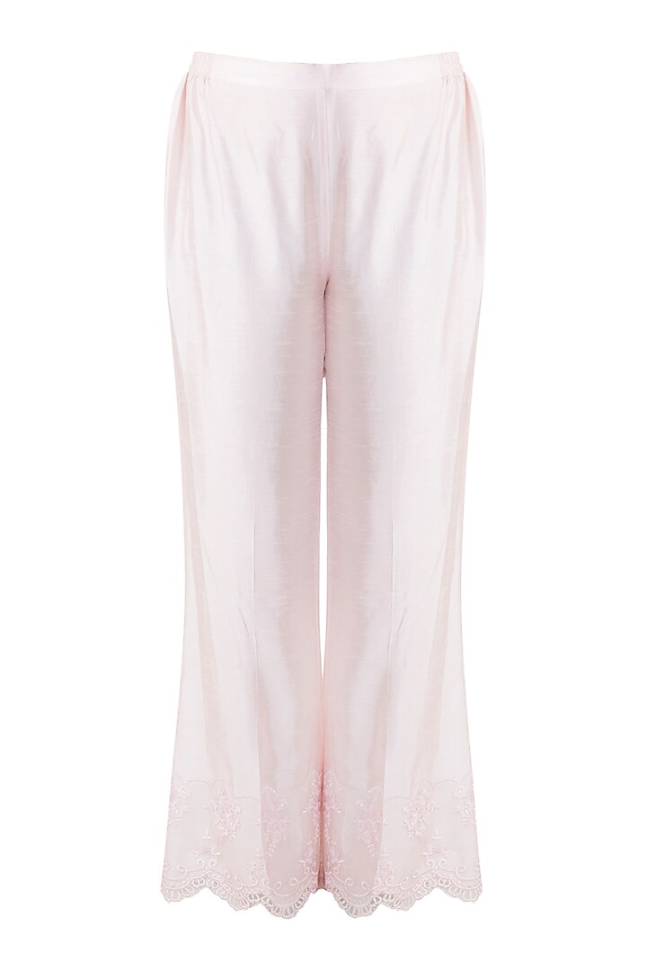 Baby Pink Printed Tunic Set by Krishna Mehta at Pernia's Pop Up Shop