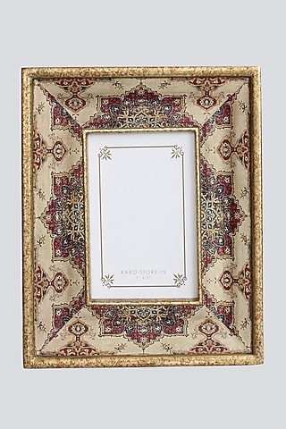 Ivory Wooden Photo Frame by Karo