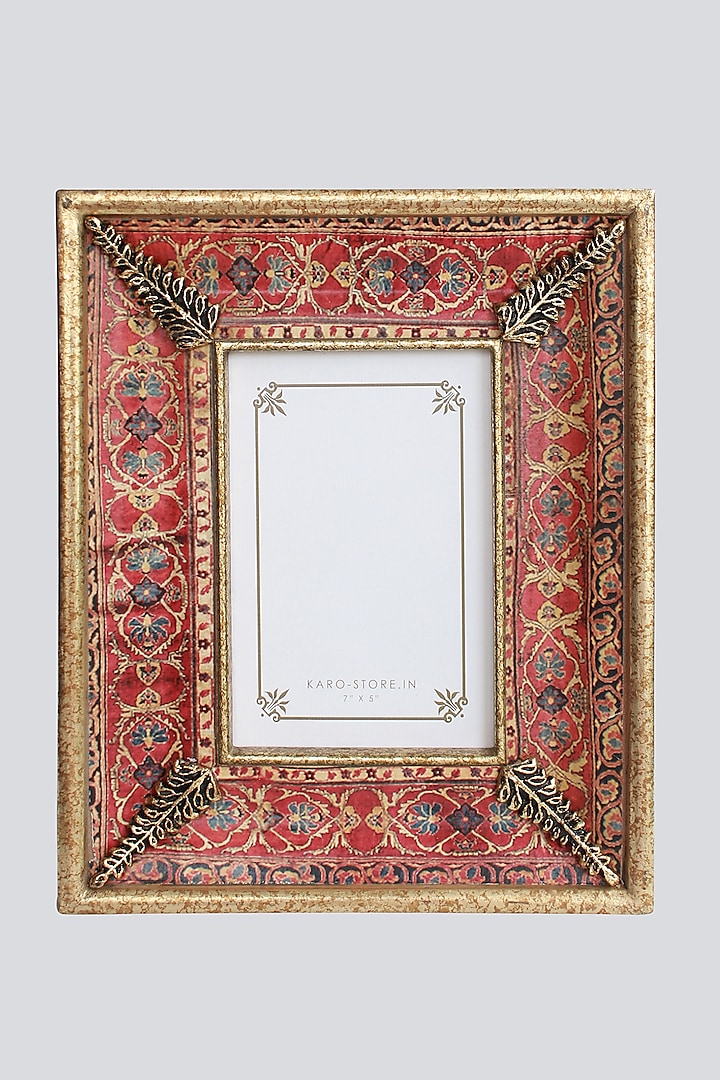 Multi Colored Wood & Resin Photo Frame by Karo