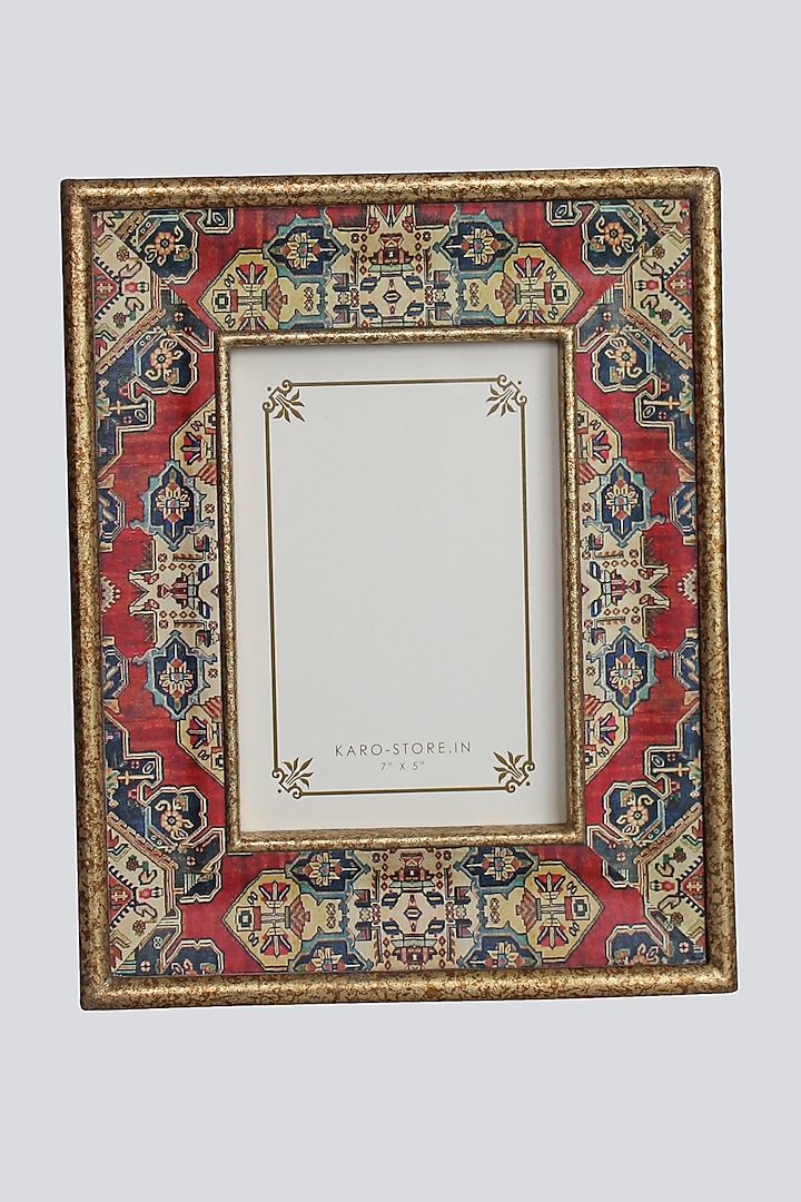 Multi Colored Wood Photo Frame by Karo