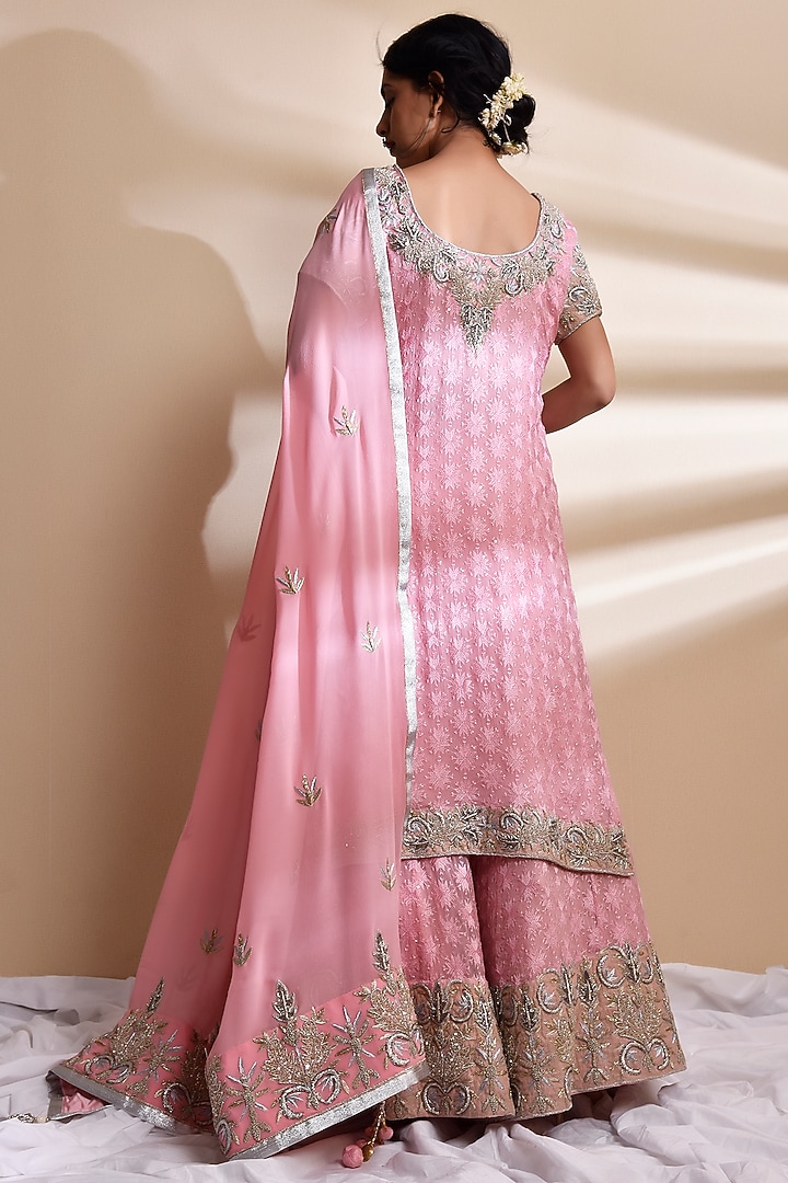Kanika Yellow Sharara Set