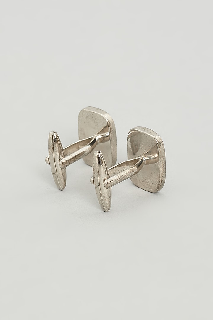 Orange & Purple Cufflinks (Set Of 2) by Prateek Munjal at Pernia's Pop Up Shop