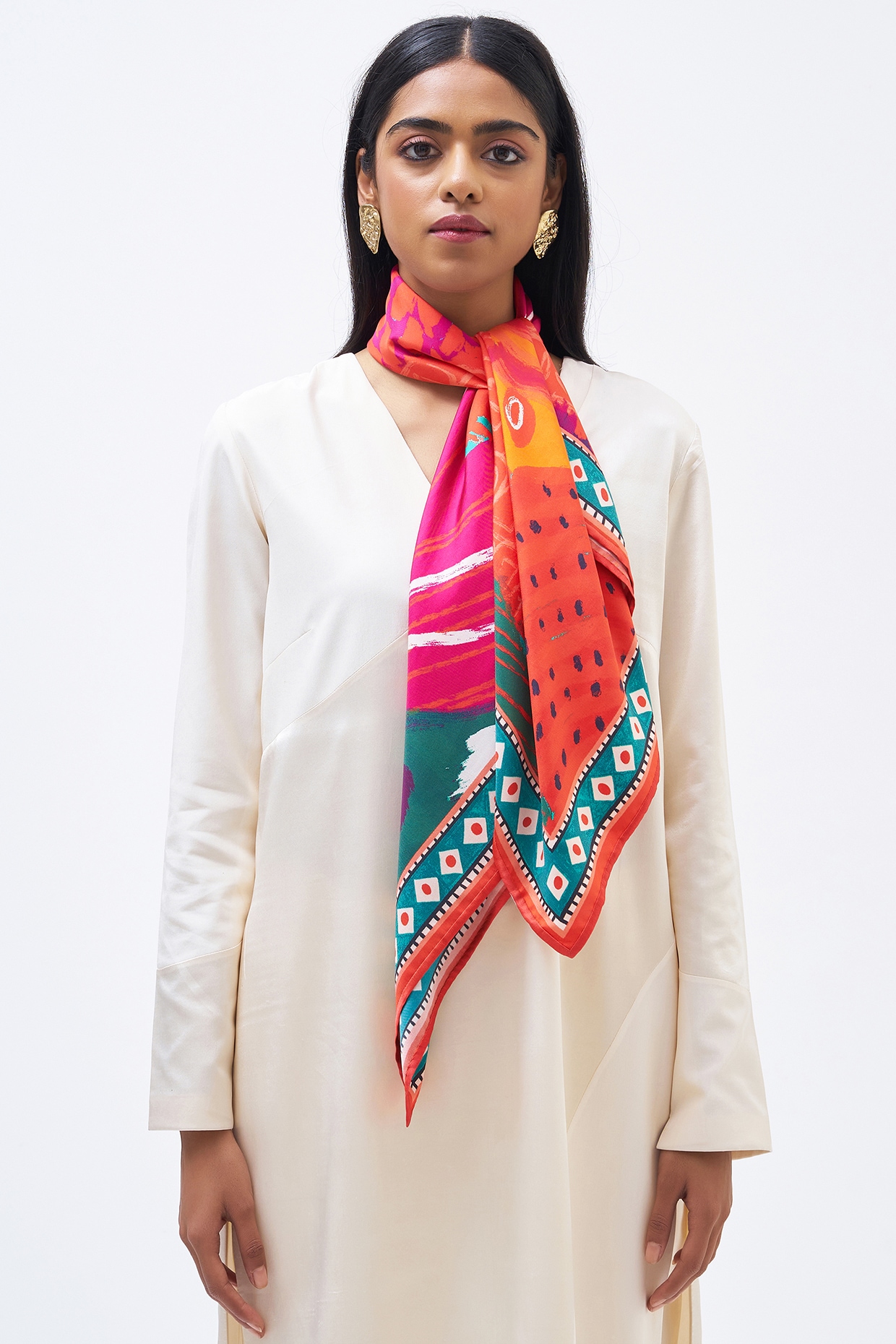 Twill scarf hot sale