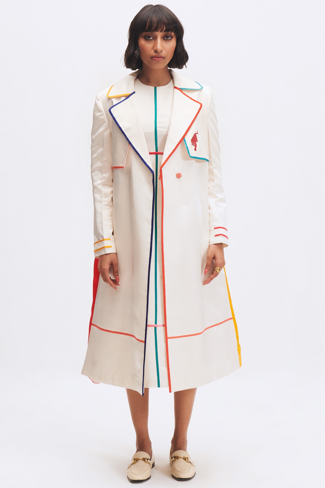 Buy Satin Trench Coat for Women Online from India's Luxury