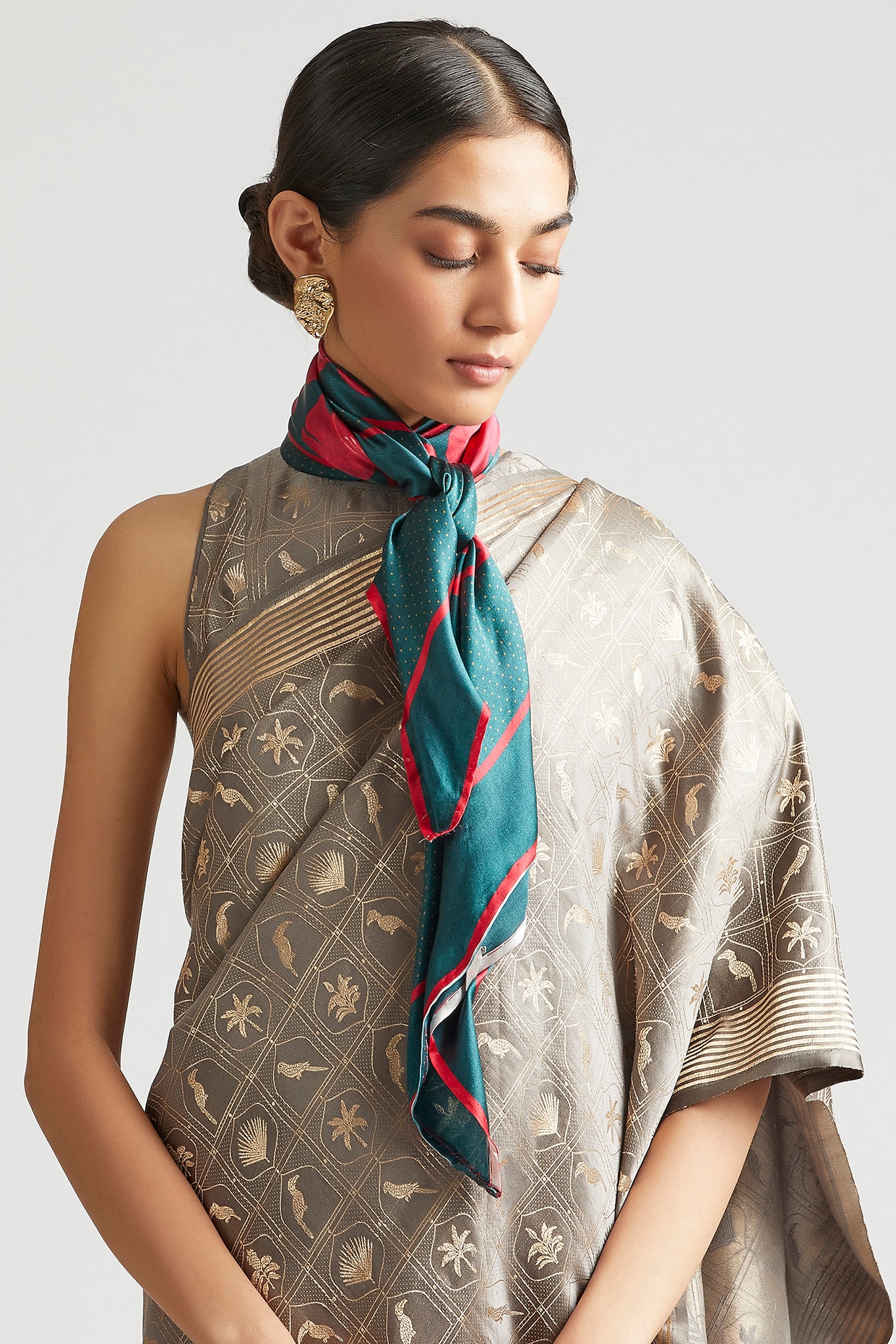 Saree scarf on sale