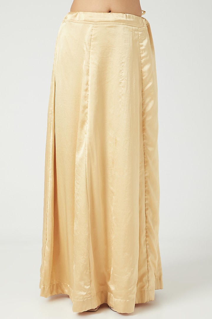 Gold Embroidered Wedding Saree Set by Rana'S by Kshitija at Pernia's Pop Up Shop