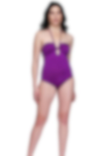 Purple One Piece Swimsuit by SALT SKIN