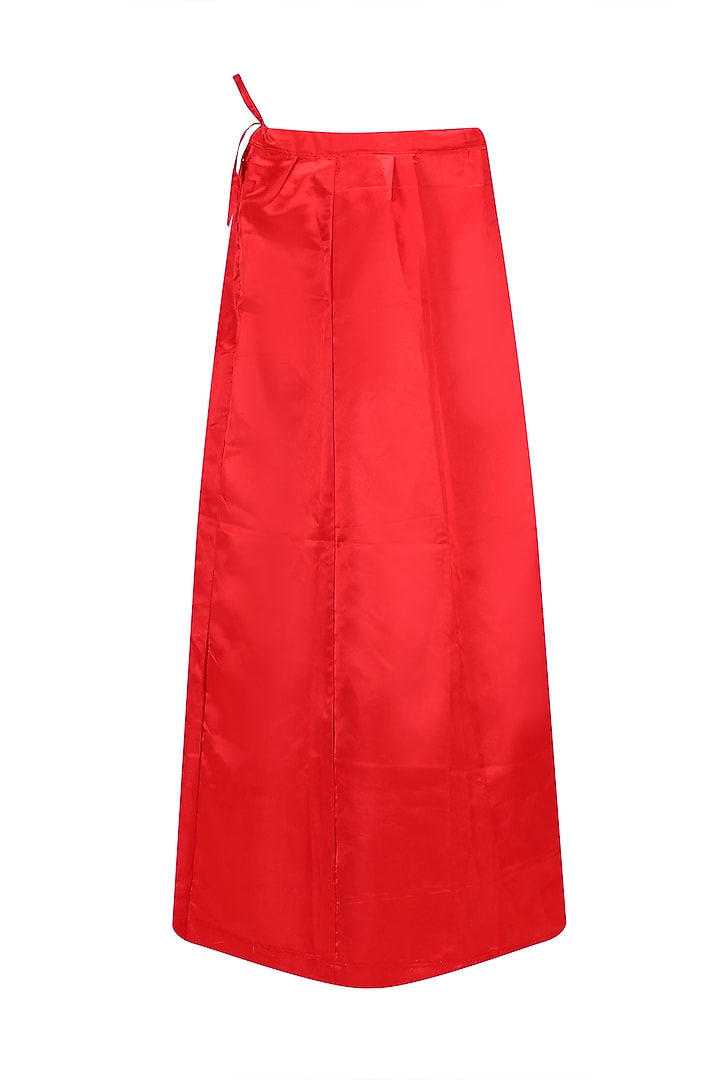 Green and red banarasi half and half saree with red blouse available only at Pernia's Pop Up Shop.