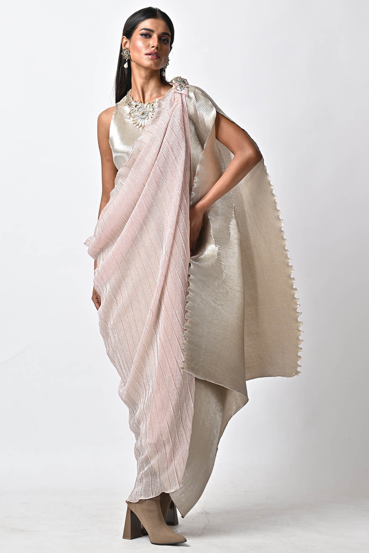 Kaftan With Drape Styie