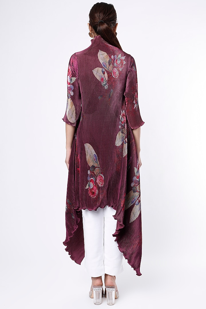 Blackberry Printed Wrap by Kiran Uttam Ghosh at Pernia's Pop Up Shop
