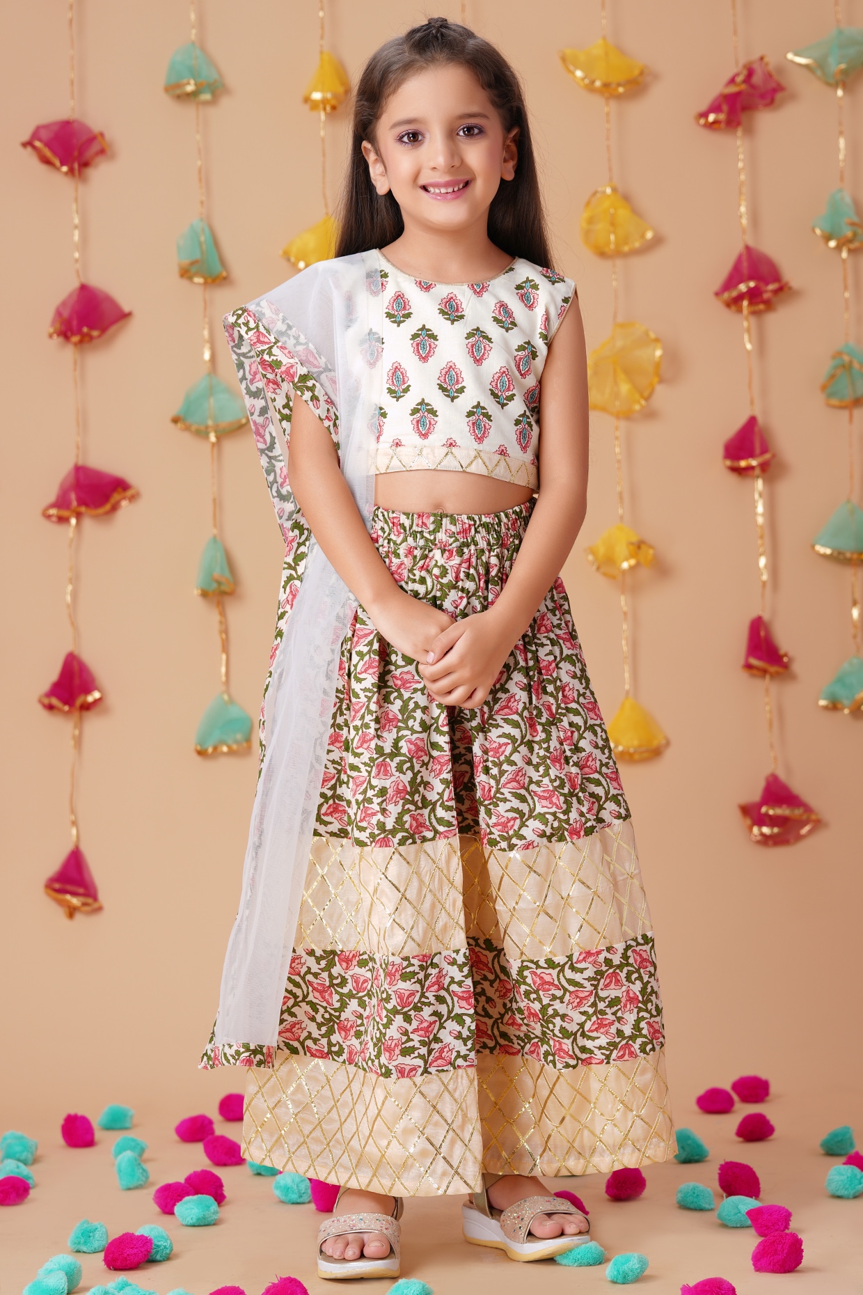 Buy Cotton Lehenga Choli Online USA for Simple Wear! Order Now!