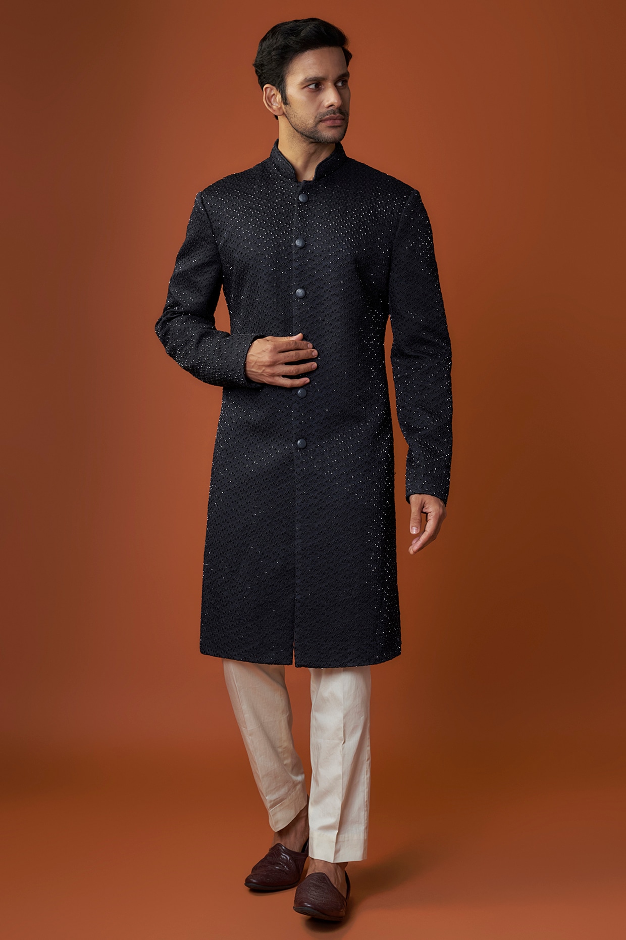 Nawabi dress for groom hotsell