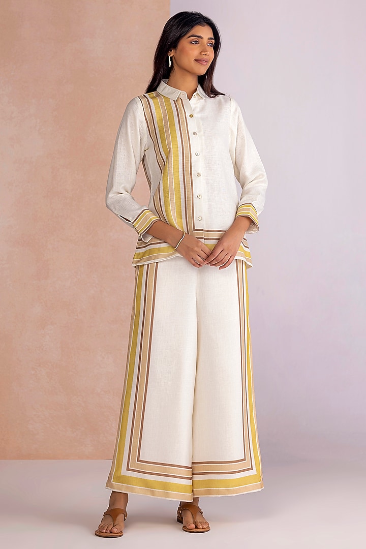 Citrus Linen Printed Top by Kaveri at Pernia's Pop Up Shop