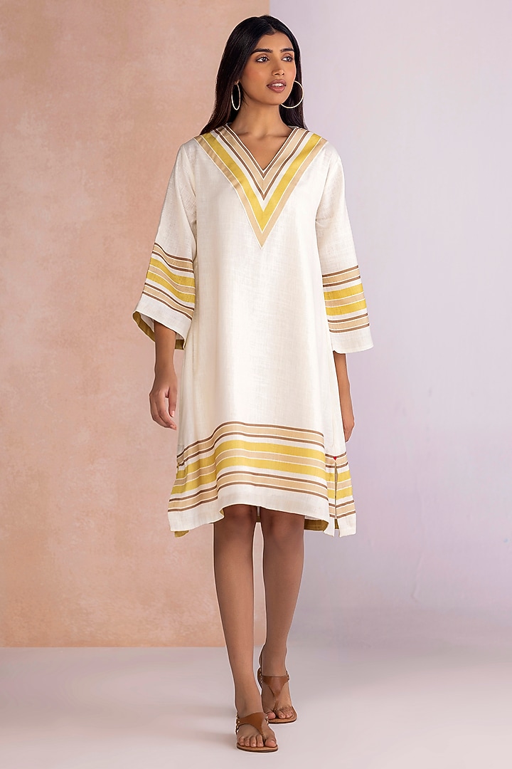 Citrus Linen Summer Dress by Kaveri at Pernia's Pop Up Shop