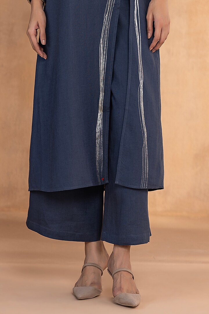 Nile-Colored Linen Co-Ord Set by Kaveri at Pernia's Pop Up Shop