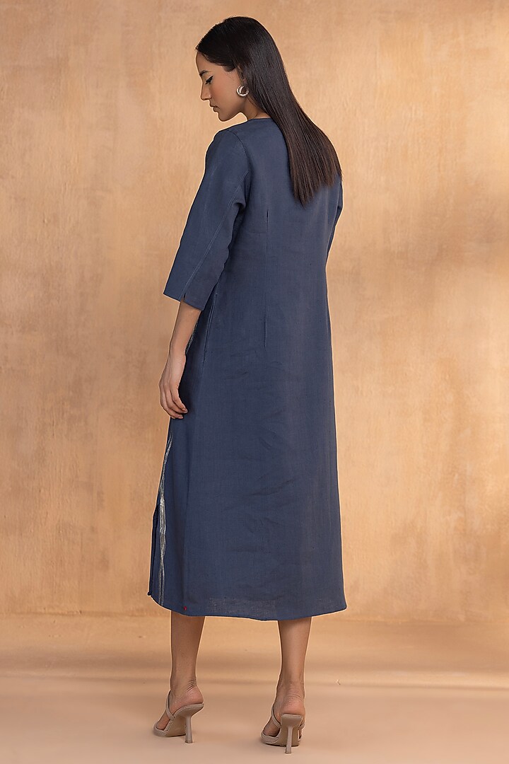 Nile-Colored Linen Summer Dress by Kaveri at Pernia's Pop Up Shop