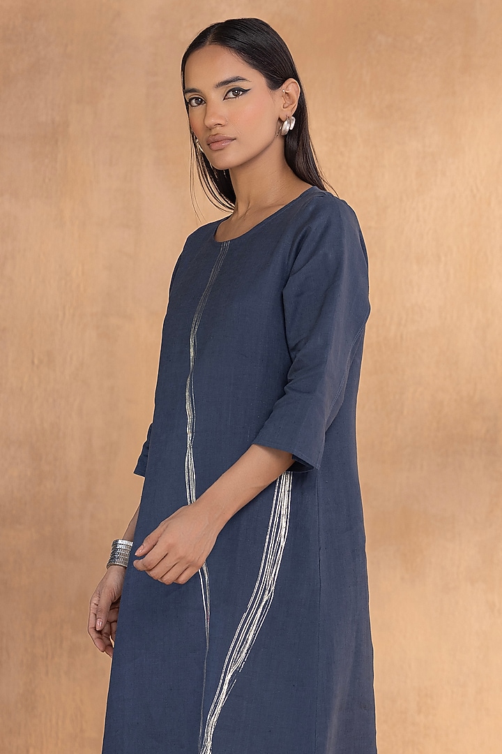 Nile-Colored Linen Summer Dress by Kaveri at Pernia's Pop Up Shop