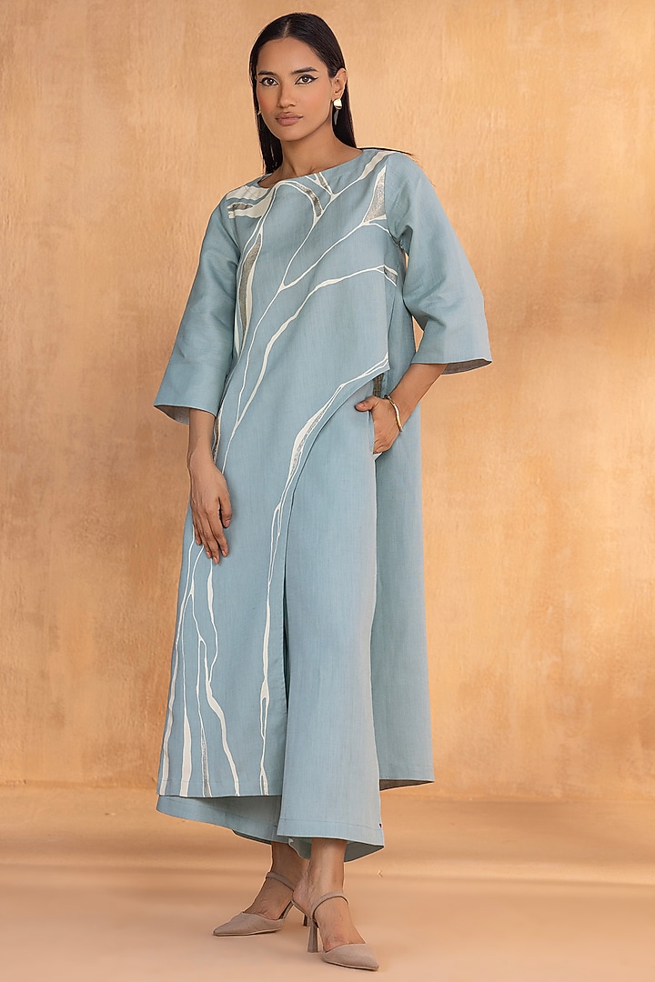 Jade Cotton Printed Co-Ord Set by Kaveri at Pernia's Pop Up Shop