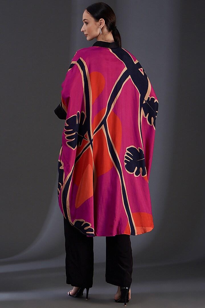 Multi-Colored Printed Shirt by Label Manasi at Pernia's Pop Up Shop