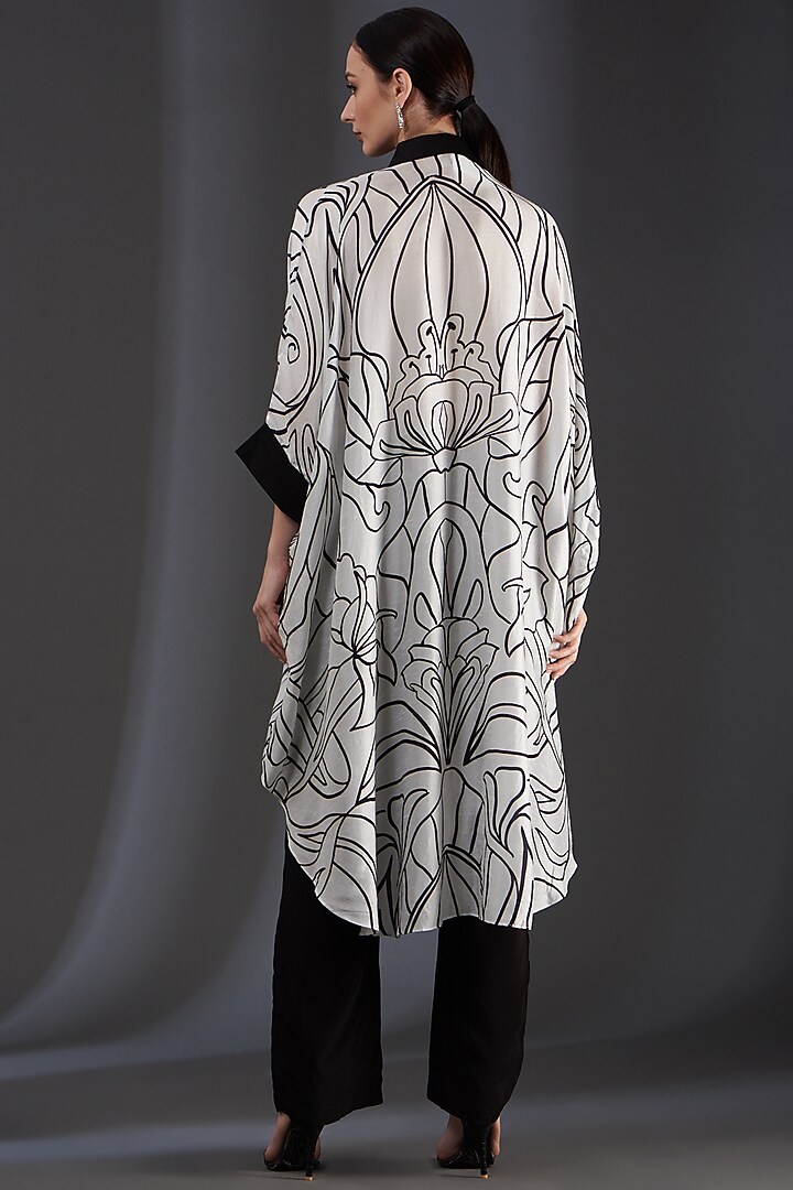 Multi-Colored Digital Printed Shirt by Label Manasi at Pernia's Pop Up Shop