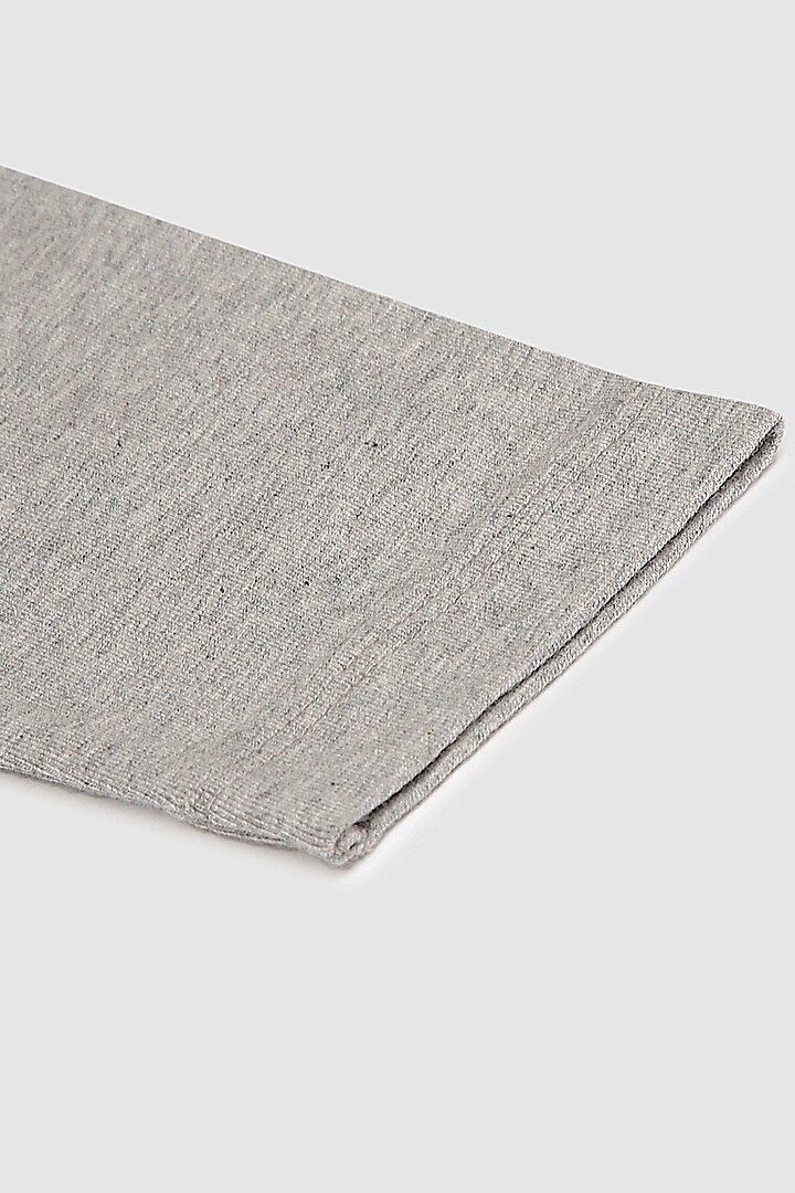 Grey T-Shirt In Pure Cotton by LADORE at Pernia's Pop Up Shop