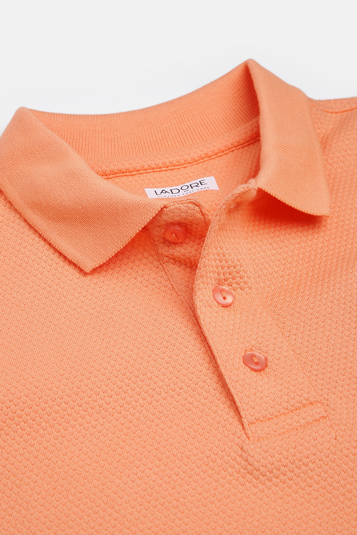 peach polo t shirt