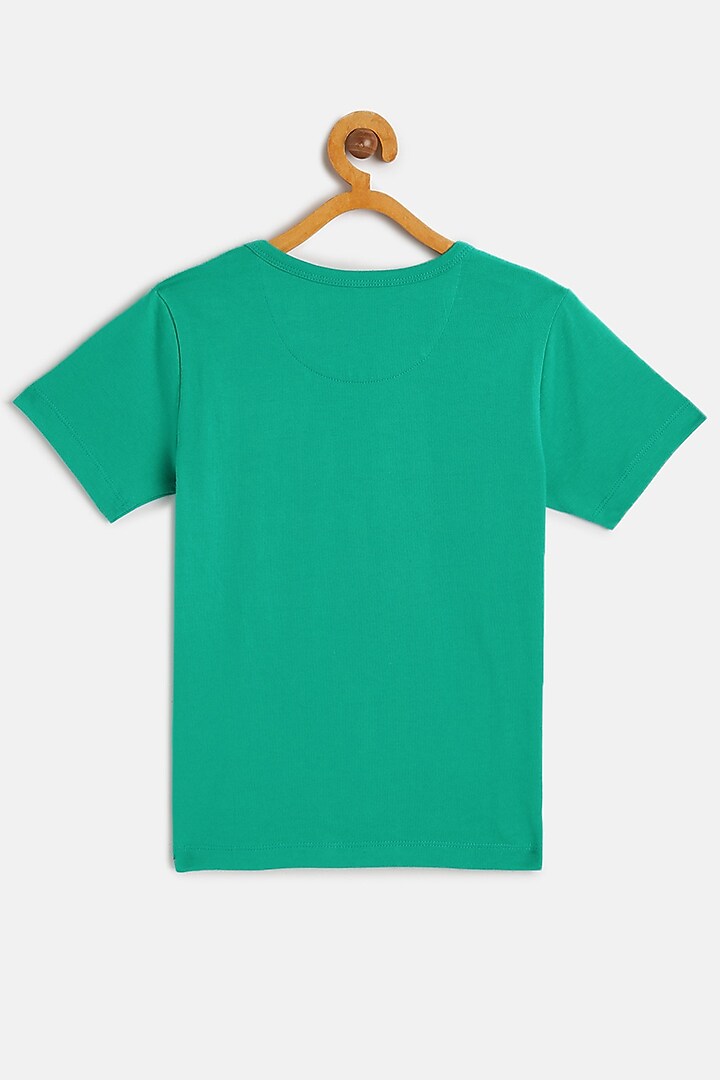 Green Cotton T-Shirt by LADORE at Pernia's Pop Up Shop