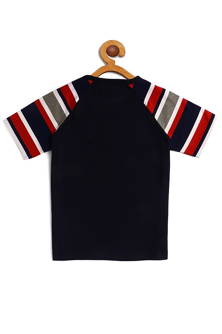 Black Pure Cotton T-Shirt by LADORE at Pernia's Pop Up Shop