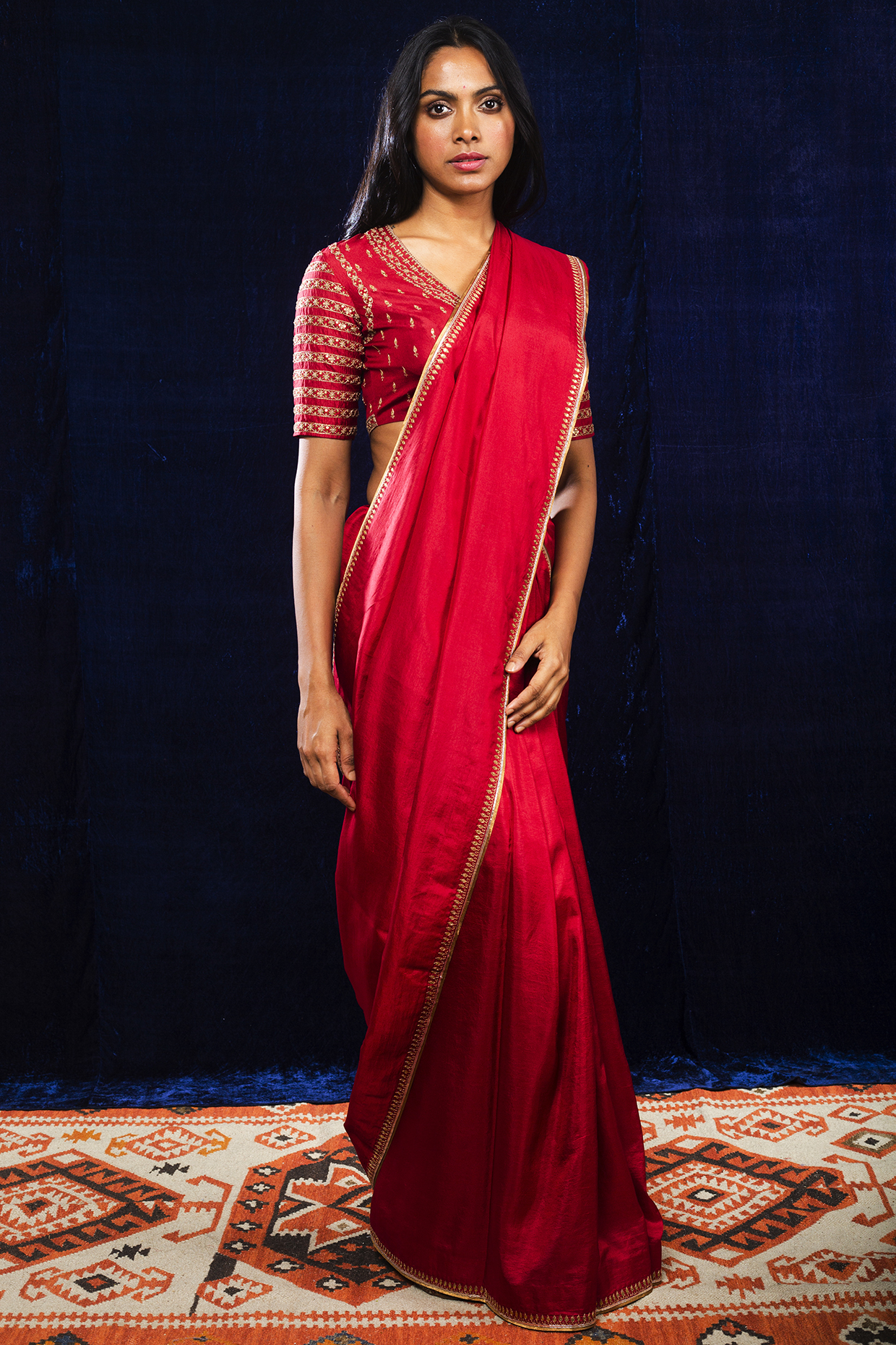 Makeup Tricks to Rock That Red Saree | Saree Guide