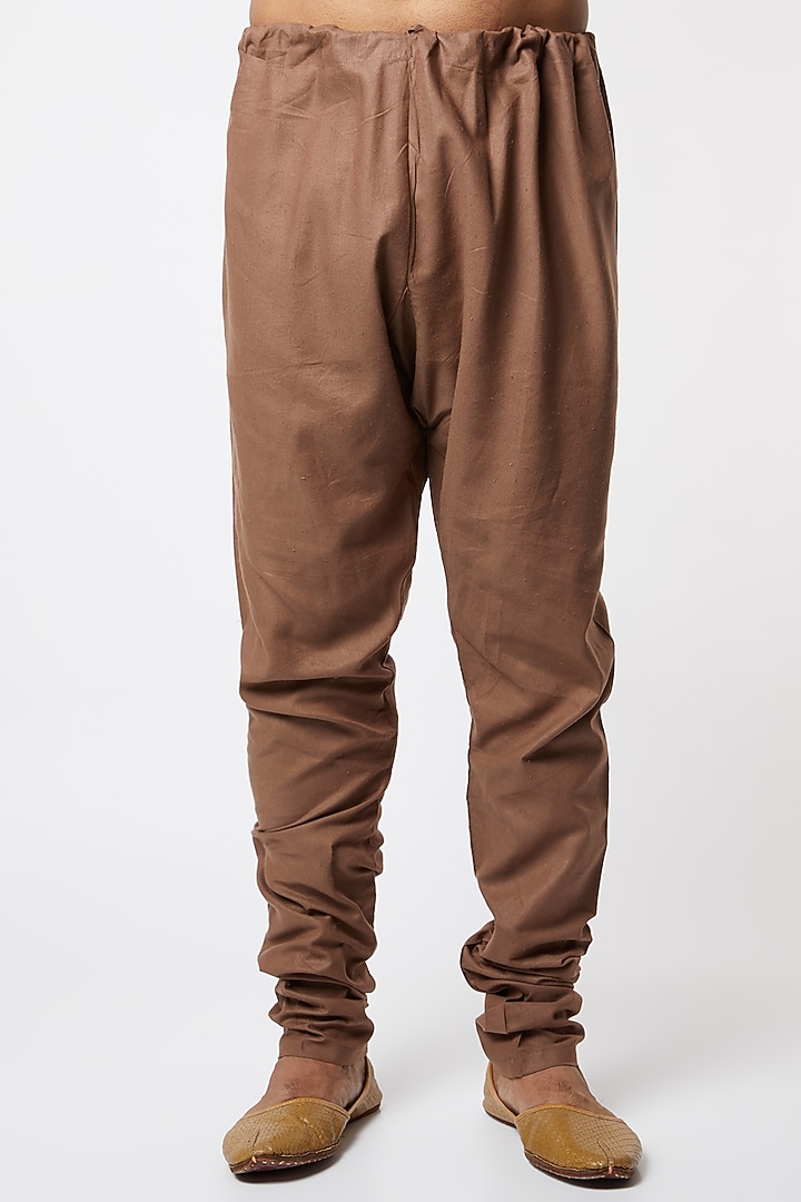 Beige Embroidered Achkan Jacket Set by Lalit Jalan at Pernia's Pop Up Shop