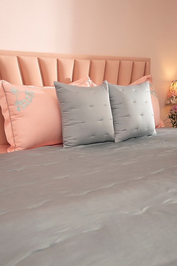 Blue Tencel Quilt Set by La Paloma at Pernia's Pop Up Shop