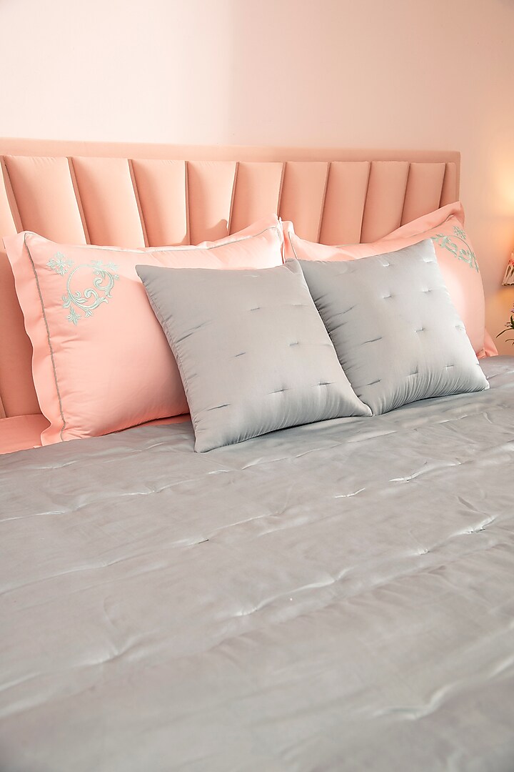 Blue Tencel Quilt Set by La Paloma at Pernia's Pop Up Shop